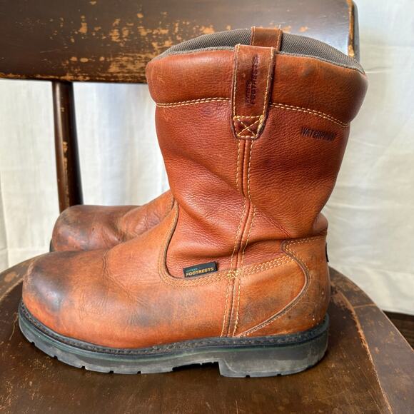 Hytest Footrests Wellington Pull On Safety Toe Boots K25181 Size 10.5D - Picture 6 of 7